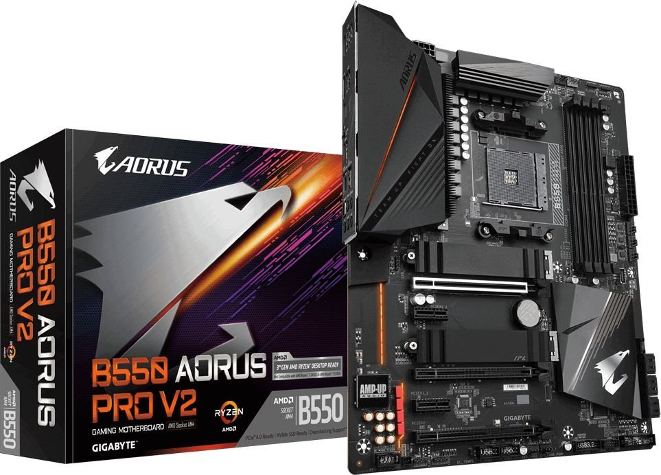 Płyta główna Gigabyte B550 AORUS PRO V2 AM4 Płyta główna Gigabyte B550 AORUS PRO V2 AM4