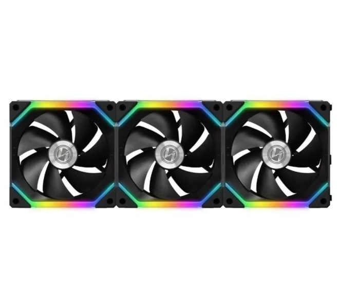 Zdjęcie produktu: Wentylator Lian Li UNI FAN SL120 RGB PWM 120mm czarny (3 sztuki)