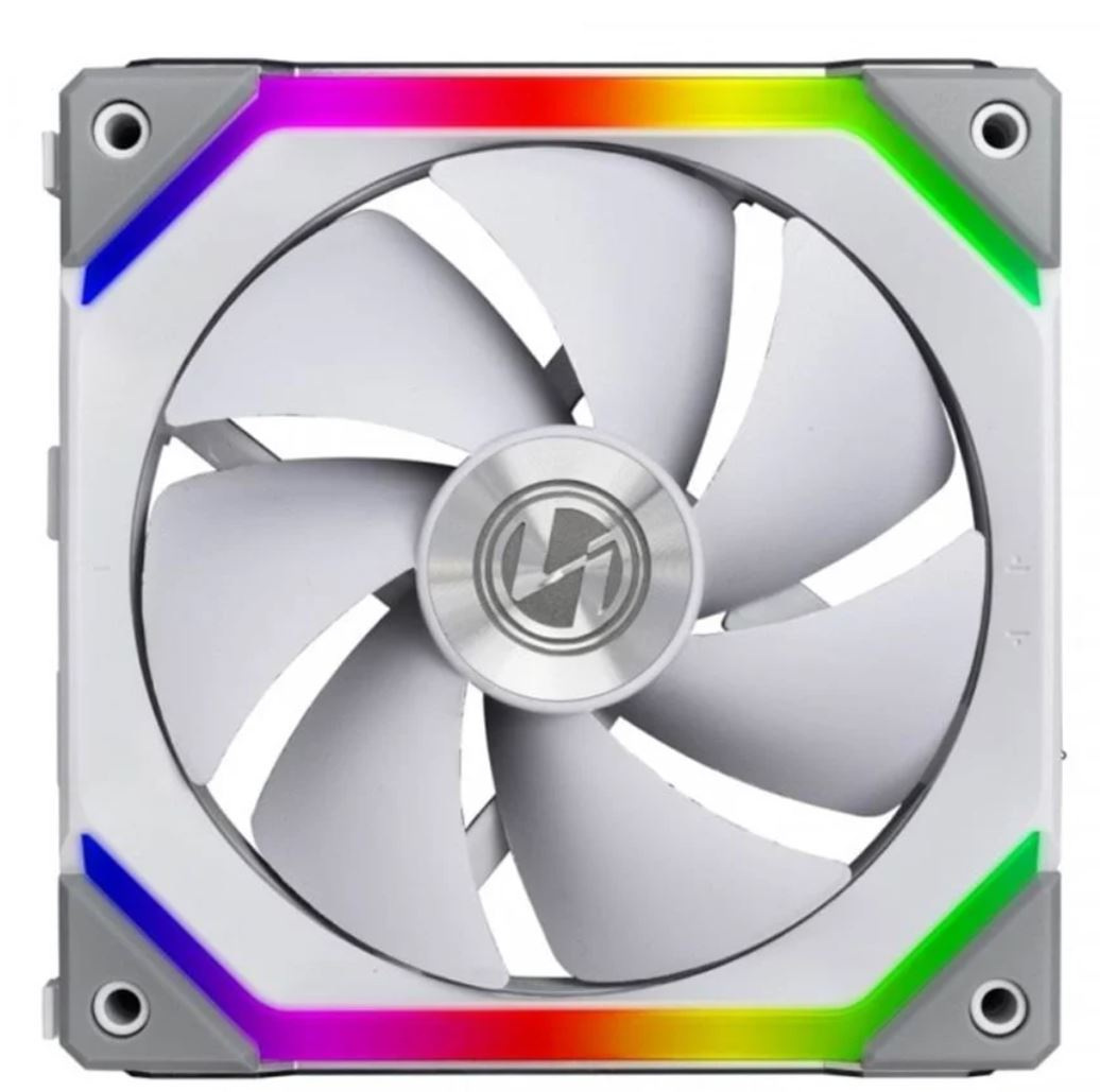 Wentylator Lian Li UNI FAN SL120 RGB PWM 120mm biały Wentylator Lian Li UNI FAN SL120 RGB PWM 120mm biały
