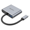 Miniatura zdjęcia: Adapter USB TYP-C na HDMI 2.0 VGA USB-A i PD 100W Unitek (D1049A)