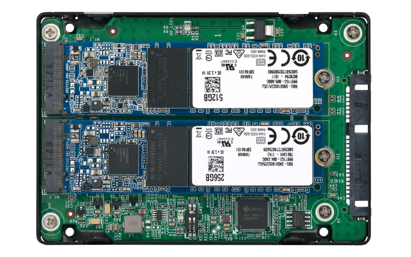 Qnap QDA-A2MAR 2,5-calowy adapter 2x M.2 SATA SSD