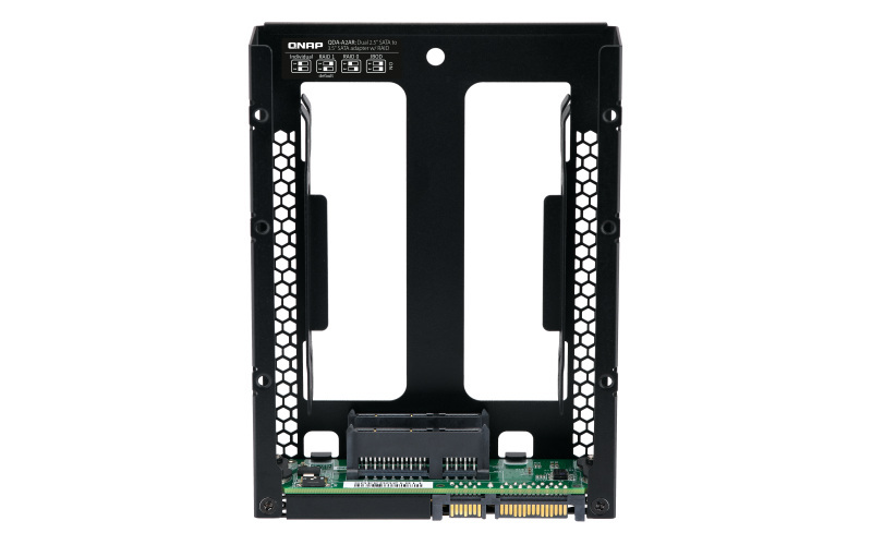 Qnap QDA-A2AR 3,5-calowy adapter 2x 2,5 cala SATA SSD Qnap QDA-A2AR 3,5-calowy adapter 2x 2,5 cala SATA SSD