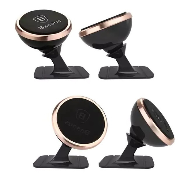 Zdjęcie produktu: Samochodowy uchwyt magnetyczny do telefonu Baseus 360-Degree przyklejany - różowy (SUGENT-NT0R)