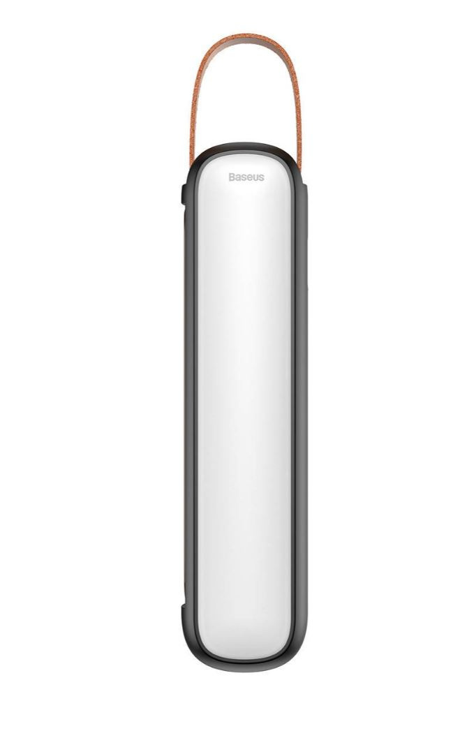 Akcesorium samochodowe Baseus bezprzewodowa lampka lampa latarka solarna LED z akumulatorem 1000 mAh czarny (CRYJD01-01)