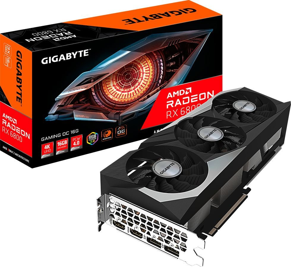 Gigabyte Radeon RX 6800 XT GAMING OC 16GB PCI-E GDDR6 (GV-R68XTGAMING OC-16GD)