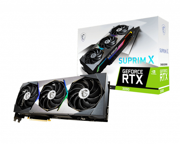 Zdjęcie produktu: MSI GeForce RTX 3090 SUPRIM X 24GB GDDR6X