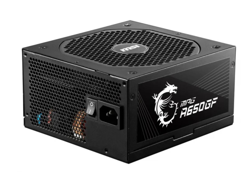 Zdjęcie produktu: Zasilacz Modularny MSI MPG A650GF 650W 80+Gold Zdjęcie produktu: Zasilacz Modularny MSI MPG A650GF 650W 80+Gold