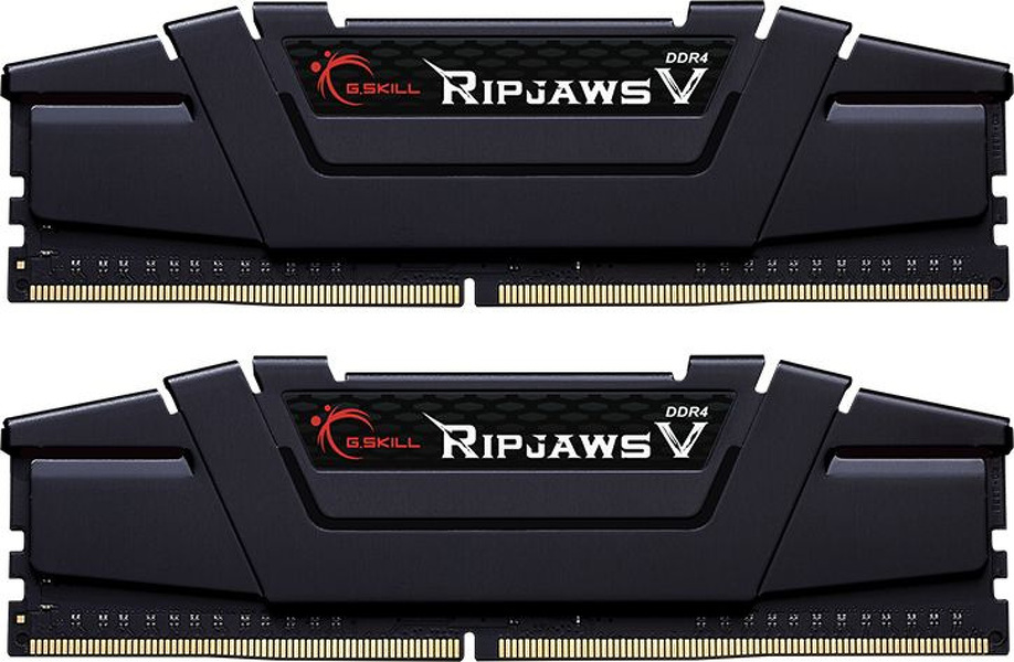 Zdjęcie produktu: Pamięć G.Skill RipjawsV DDR4 64GB (2x32GB) 4000MHz CL18 XMP2 Black F4-4000C18D-64GVK