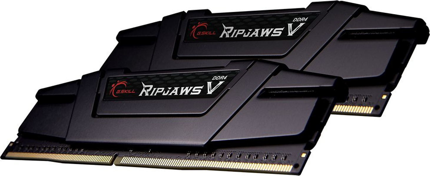 Zdjęcie produktu: Pamięć G.Skill RipjawsV DDR4 64GB (2x32GB) 4000MHz CL18 XMP2 Black F4-4000C18D-64GVK