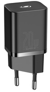 Miniatura zdjęcia: Ładowarka sieciowa Baseus Super Si Quick Charger TYP-C 20W - czarna (CCSUP-B01) Miniatura zdjęcia: Ładowarka sieciowa Baseus Super Si Quick Charger TYP-C 20W - czarna (CCSUP-B01)