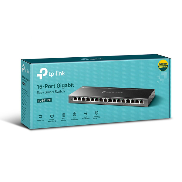 Zdjęcie produktu: TP-Link TL-SG116E Switch 16x10/100/1000Mbps