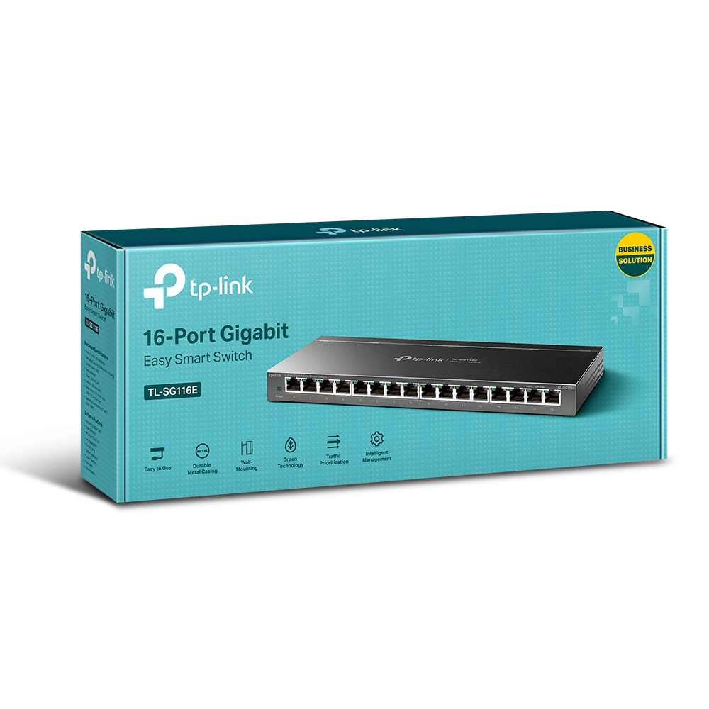 TP-Link TL-SG116E Switch 16x10/100/1000Mbps