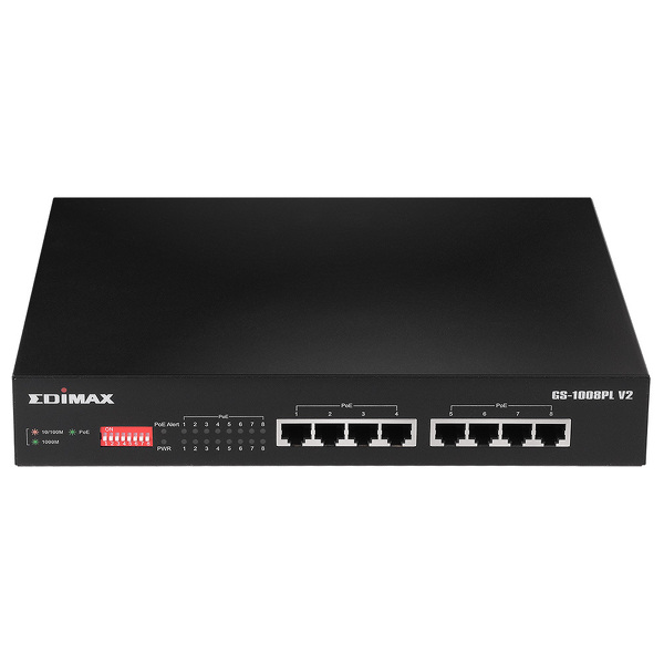 Zdjęcie produktu: EDIMAX GS-1008PL v2 Switch 8-portowy Gigabit