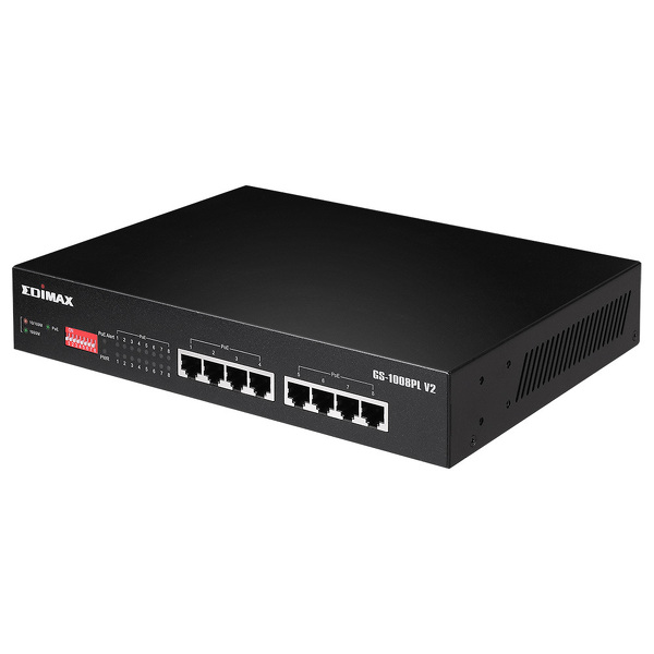 Zdjęcie produktu: EDIMAX GS-1008PL v2 Switch 8-portowy Gigabit