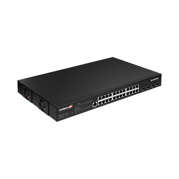 Zdjęcie produktu: EDIMAX GS-5424PLX 24-portowy gigabitowy PoE+ Zdjęcie produktu: EDIMAX GS-5424PLX 24-portowy gigabitowy PoE+