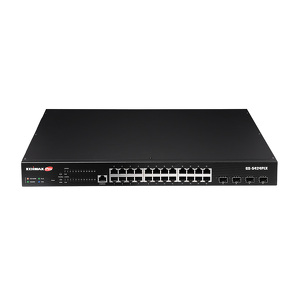 Miniatura produktu: EDIMAX GS-5424PLX 24-portowy gigabitowy PoE+ Web Smart z 4 portami 10GbE SFP+ Miniatura produktu: EDIMAX GS-5424PLX 24-portowy gigabitowy PoE+ Web Smart z 4 portami 10GbE SFP+