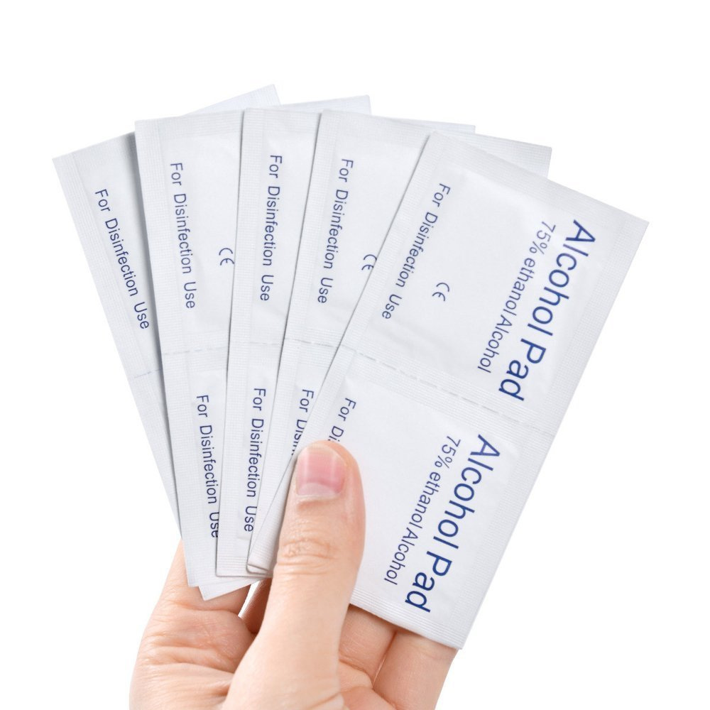 Chusteczka Baseus ściereczka nasączona alkoholem 75% czyszcząca 2 sztuki (ACMP-B02)
