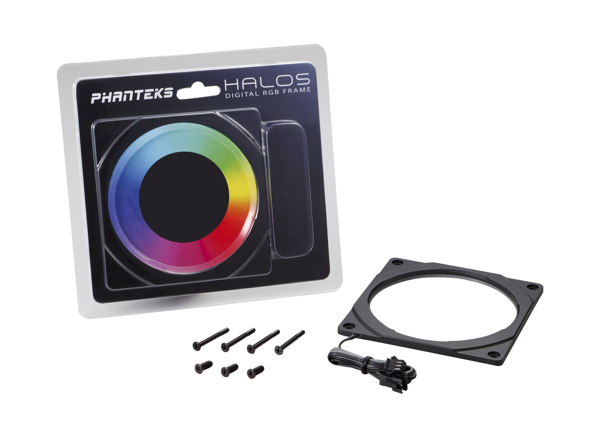 Ramka Phanteks Halos Lux ARGB Led 120mm Czarna