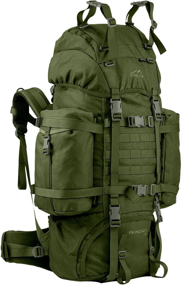 Zdjęcie produktu: Plecak Wisport Reindeer 75L Olive Green Zdjęcie produktu: Plecak Wisport Reindeer 75L Olive Green