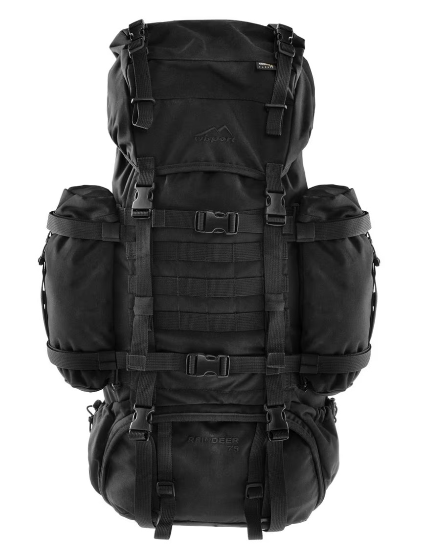 Plecak Wisport Reindeer 75L Black Plecak Wisport Reindeer 75L Black