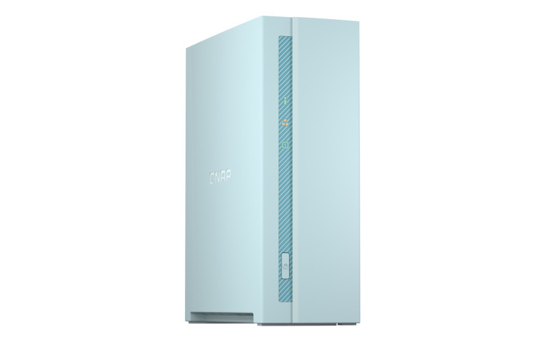 Serwer plików QNAP TS-130 1-Bay NAS, RTD1295 1,4 GHz, 4-core, 1GB RAM DDR4, 1x USB 3.2, 1x USB 2.0, 1x GbE LAN