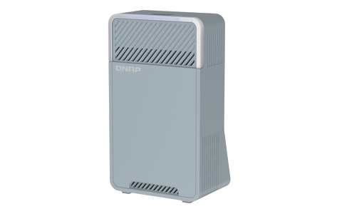 Miniatura produktu: Qnap QMiro-201W-EU Trójzakresowy router Wi-Fi SD-WAN AC2200, Qualcomm IPQ4019, 4-rdzeniowyARM Cortex A7@716,8 MHz, 2x GbE, 512 MB DDR3, 1x USB 3.2, Bluetooth 5