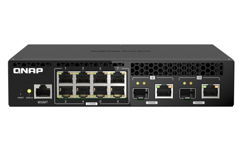 Qnap QSW-M2108R-2C 10-portowy przełącznik 2x 10GbE SFP Qnap QSW-M2108R-2C 10-portowy przełącznik 2x 10GbE SFP