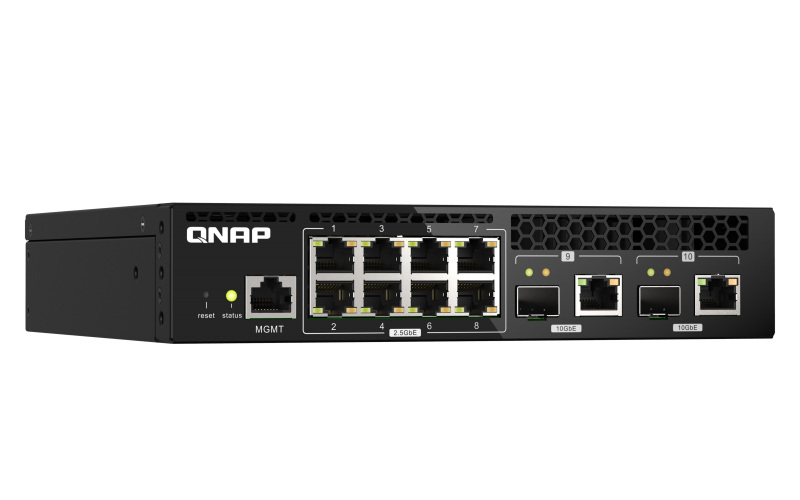 Qnap QSW-M2108R-2C 10-portowy przełącznik 2x 10GbE SFP Qnap QSW-M2108R-2C 10-portowy przełącznik 2x 10GbE SFP