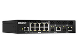 Miniatura zdjęcia: Qnap QSW-M2108R-2C 10-portowy przełącznik 2x 10GbE SFP Miniatura zdjęcia: Qnap QSW-M2108R-2C 10-portowy przełącznik 2x 10GbE SFP