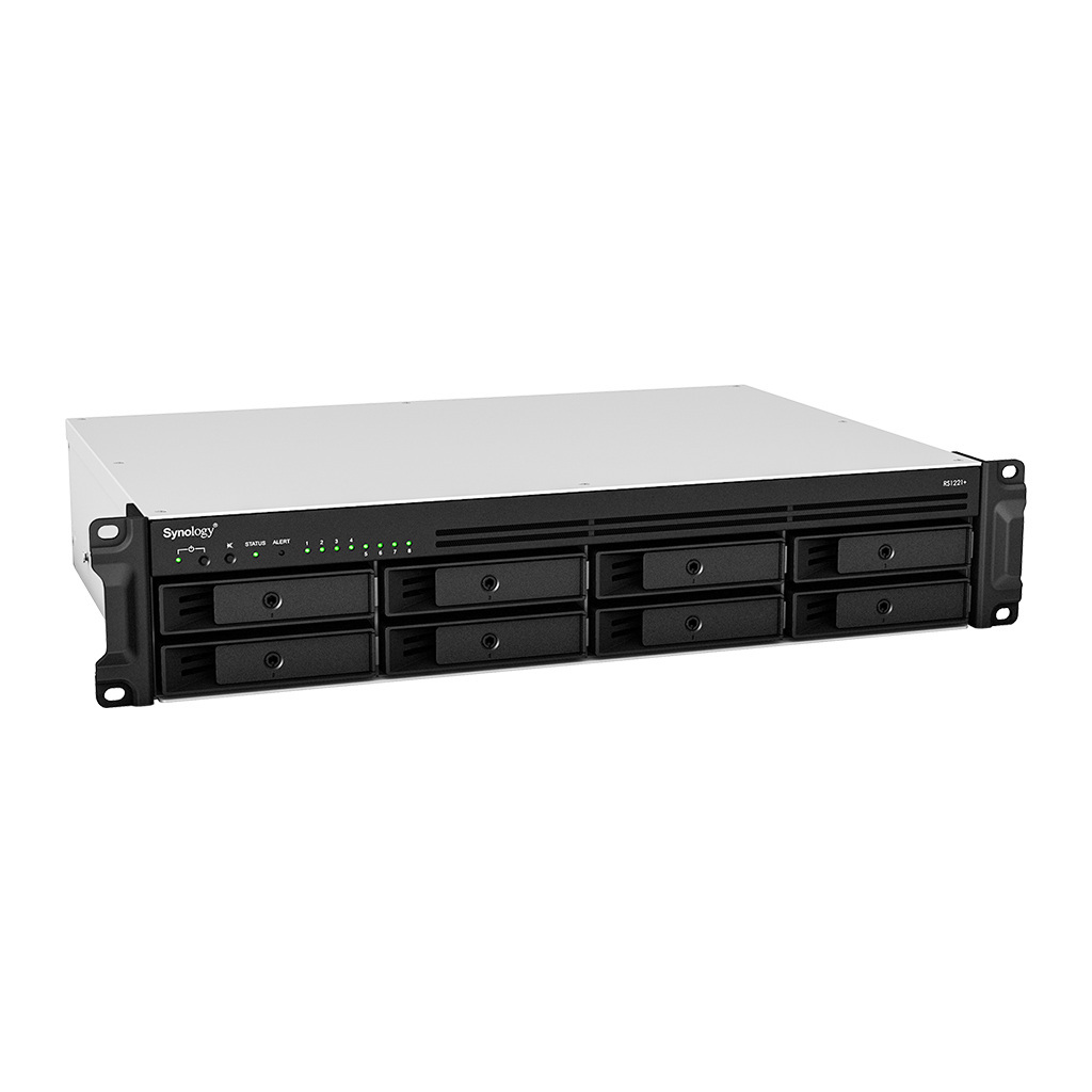 Synology RS1221+ 8 bay AMD Ryzen V1500B 4GB 4xGbE