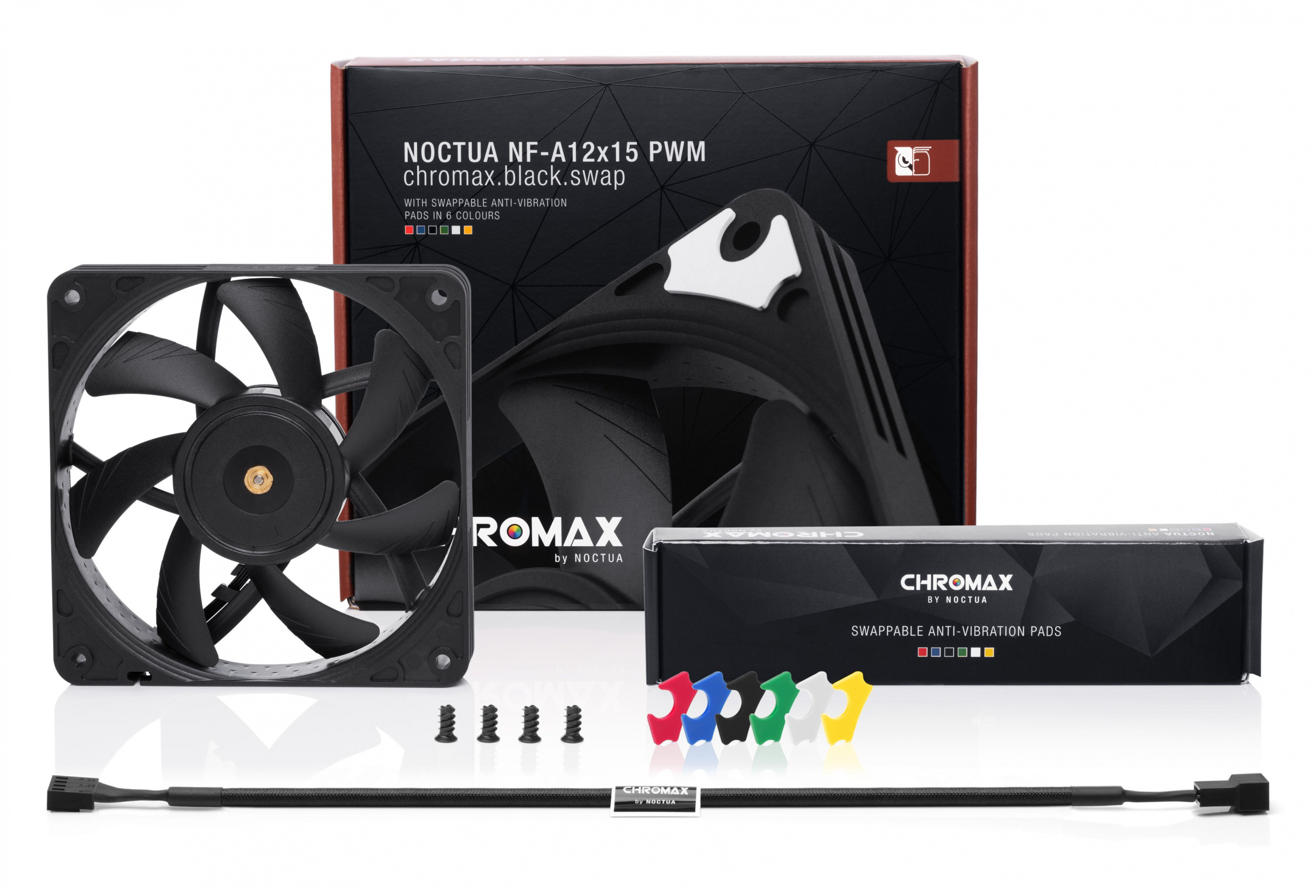 Noctua NF-A12x15 PWM chromax.black.swap Noctua NF-A12x15 PWM chromax.black.swap