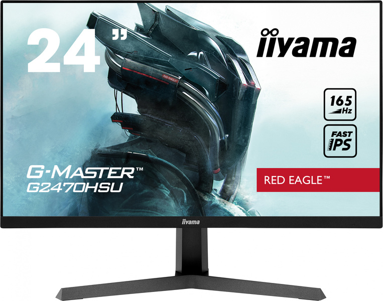Zdjęcie produktu: iiyama G-Master G2470HSU-B1 Red Eagle 24" FHD IPS 165Hz 0.8ms FreeSync - z gwarancją iiyama 3 lata - zero martwych pikseli 30 dni Zdjęcie produktu: iiyama G-Master G2470HSU-B1 Red Eagle 24" FHD IPS 165Hz 0.8ms FreeSync - z gwarancją iiyama 3 lata - zero martwych pikseli 30 dni
