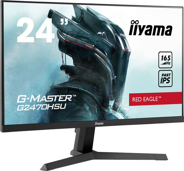 Zdjęcie produktu: iiyama G-Master G2470HSU-B1 Red Eagle 24" FHD IPS 165Hz 0.8ms FreeSync - z gwarancją iiyama 3 lata - zero martwych pikseli 30 dni Zdjęcie produktu: iiyama G-Master G2470HSU-B1 Red Eagle 24" FHD IPS 165Hz 0.8ms FreeSync - z gwarancją iiyama 3 lata - zero martwych pikseli 30 dni