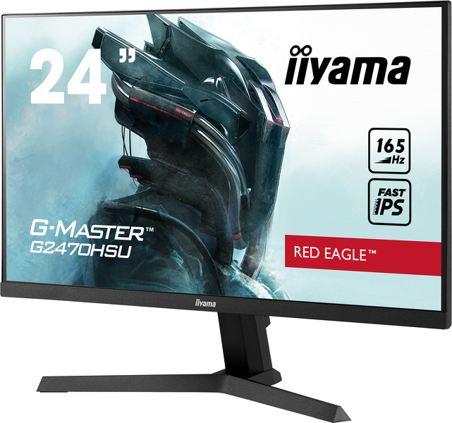 Zdjęcie produktu: iiyama G-Master G2470HSU-B1 Red Eagle 24" FHD IPS 165Hz 0.8ms FreeSync - z gwarancją iiyama 3 lata - zero martwych pikseli 30 dni Zdjęcie produktu: iiyama G-Master G2470HSU-B1 Red Eagle 24" FHD IPS 165Hz 0.8ms FreeSync - z gwarancją iiyama 3 lata - zero martwych pikseli 30 dni