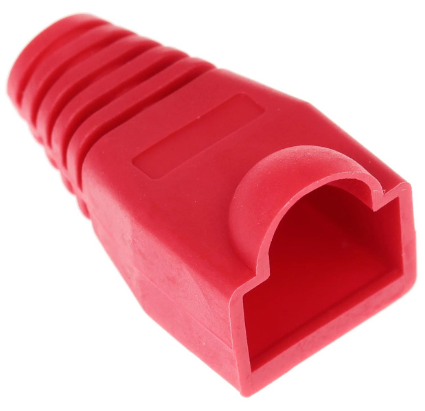 Zdjęcie produktu: Osłonka na wtyk Gembird BT5RD/5, RJ45 Czerwona, 100 sztuk Zdjęcie produktu: Osłonka na wtyk Gembird BT5RD/5, RJ45 Czerwona, 100 sztuk