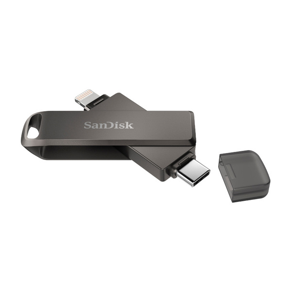 Zdjęcie produktu: Pendrive SanDisk iXpand Flash Drive Luxe Lightning + USB TYP-C 64GB (SDIX70N-064G-GN6NN) Zdjęcie produktu: Pendrive SanDisk iXpand Flash Drive Luxe Lightning + USB TYP-C 64GB (SDIX70N-064G-GN6NN)