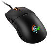 Mysz Ducky Feather Gaming, ARGB - czarna, lekka