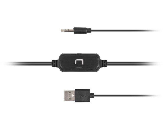 Natec Cougar 6W RMS 2.0 czarne (NGL-1641)