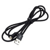 Miniatura zdjęcia: Kabel przewód pleciony USB - Lightning / iPhone everActive 200cm z obsługą szybkiego ładowania do 2,4A czarny (CBB-2IB)