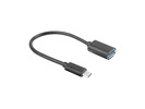 Miniatura zdjęcia: Lanberg Adapter USB-C(M) 3.1 do USB-A(F) Na Kablu 15cm Czarny OTG Miniatura zdjęcia: Lanberg Adapter USB-C(M) 3.1 do USB-A(F) Na Kablu 15cm Czarny OTG