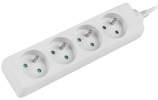 Miniatura zdjęcia: Lanberg listwa 1.5m 4x230V PL biała