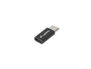 Miniatura zdjęcia: Lanberg Adapter USB-C(M) 2.0 do USB Micro(F) Czarny