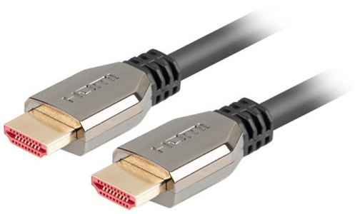 Miniatura produktu: Lanberg Kabel HDMI M/M V2.1 0.5m 8k 60hz Czarny Miniatura produktu: Lanberg Kabel HDMI M/M V2.1 0.5m 8k 60hz Czarny