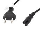 Lanberg Kabel Zasilający Euro (Radiowy) Cee 7/16 do Iec 320 C7 3m Vde Czarny