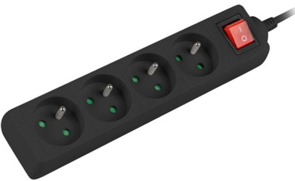 Zdjęcie produktu: Lanberg listwa 1.5m 4x230V PL wyłącznik Zdjęcie produktu: Lanberg listwa 1.5m 4x230V PL wyłącznik
