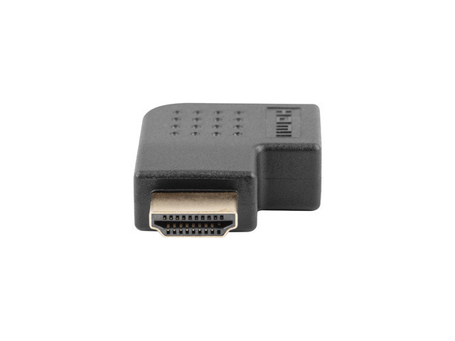 Lanberg Adapter HDMI(M) do HDMI(F) Kątowy Lewo Czarny Lanberg Adapter HDMI(M) do HDMI(F) Kątowy Lewo Czarny