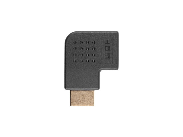 Lanberg Adapter HDMI(M) do HDMI(F) Kątowy Lewo Czarny Lanberg Adapter HDMI(M) do HDMI(F) Kątowy Lewo Czarny