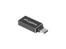 Miniatura zdjęcia: Lanberg Adapter USB-C(M) 3.1 do USB-A(F) Czarny OTG