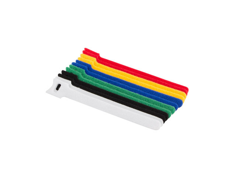 Zdjęcie produktu: Organizer Kabli - Rzep 12mm X 15cm Multikolor 12 Sztuk Lanberg