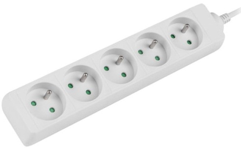 Miniatura produktu: Listwa zasilająca Lanberg 1.5m 5x 230V PL Kabel Wykonany Z Pełnej Miedzi Biała Miniatura produktu: Listwa zasilająca Lanberg 1.5m 5x 230V PL Kabel Wykonany Z Pełnej Miedzi Biała